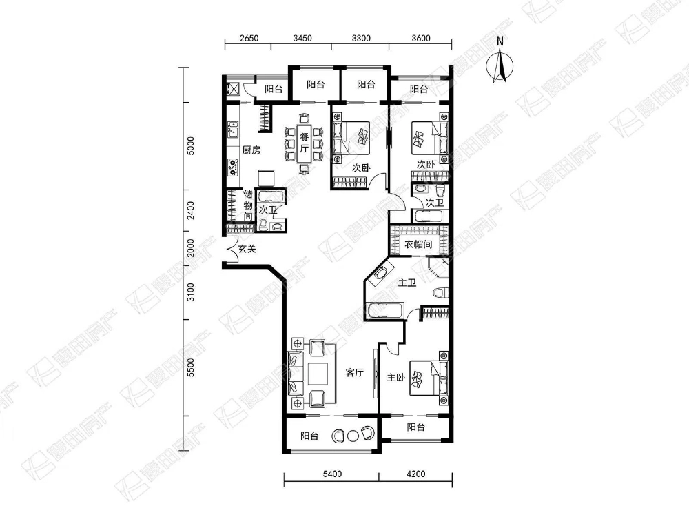 Rm 105 Bld A Yi He Int'l Center Apt(17)