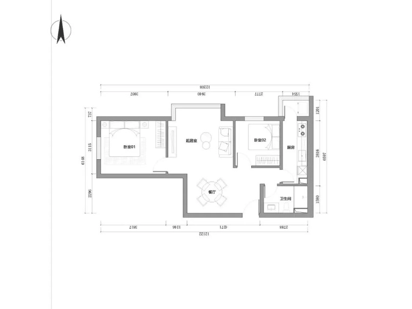 Rm 1505 Unit 2 No 9 Shou Cheng International(11)