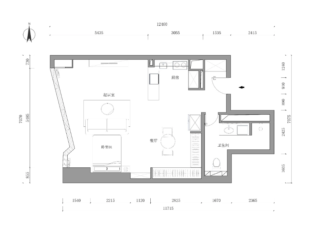 Rm 1815 No 9 Lakeward Scenery Int’l Apts(10)
