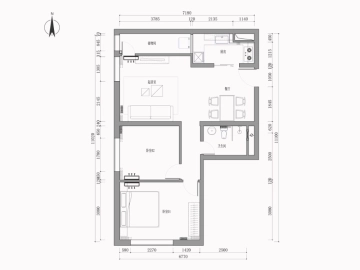 Rm 206 Bld 5 Fengqiao Apartment(7)