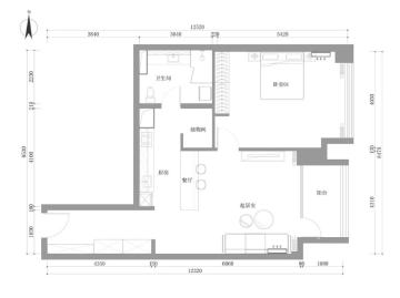 Rm 2307 Unit 2 No 2 Shimao TNT Apartments(10)