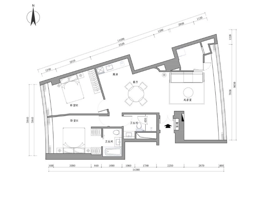 Rm 302 No 6 Central Park(18)