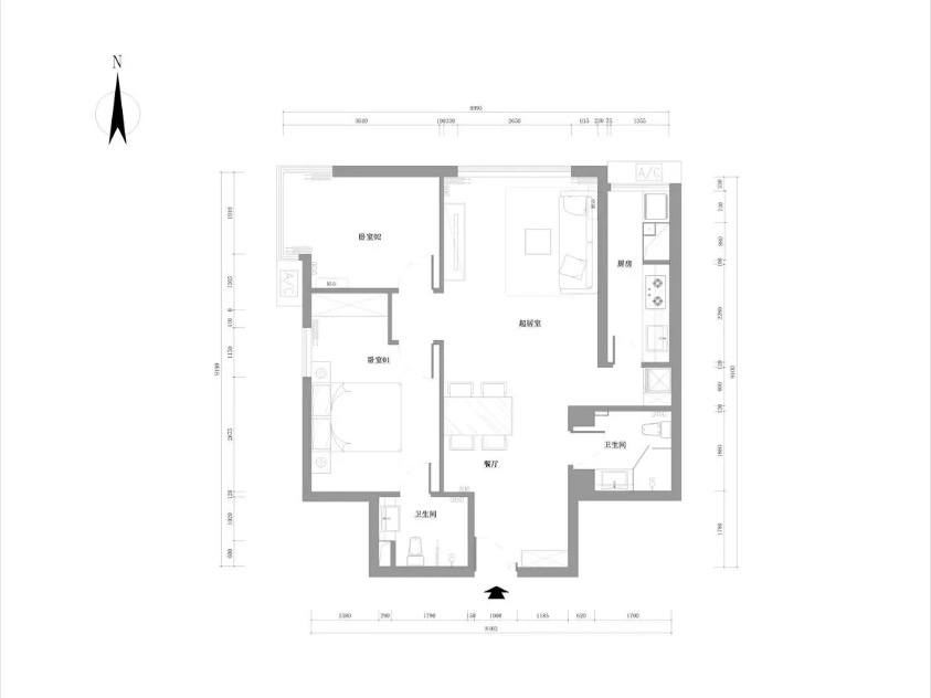 Rm 307 No 5 Fuli City B West(16)