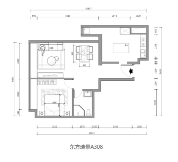 Rm 308 No 1 Park View Int'l Apt(10)