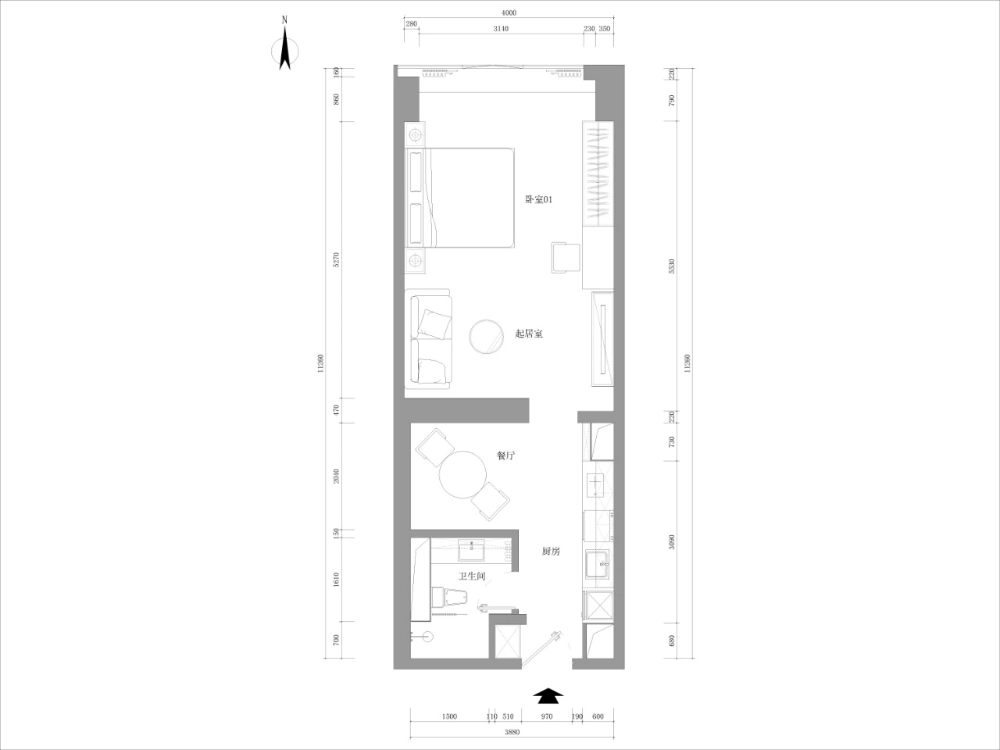 Rm 609 Bld D Ocean Express Apt(9)