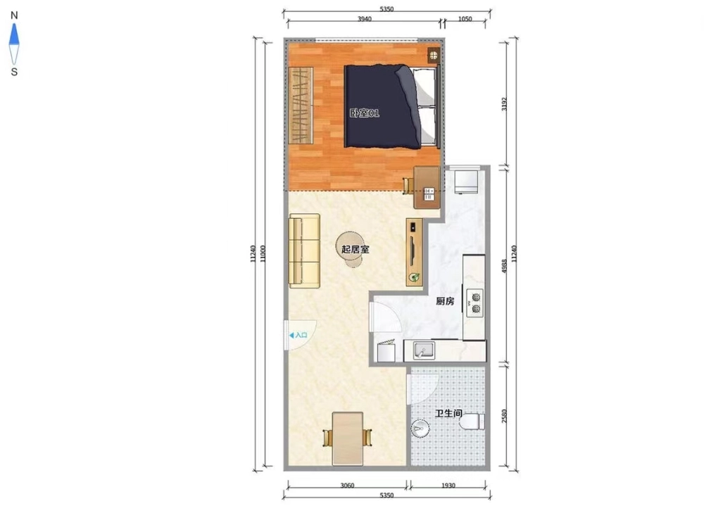 Rm 705 Bld B Ocean Express Apt(13)