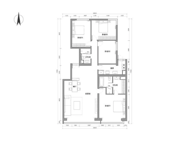 Rm 801 No 2 Wanda Plaza Apartment(11)