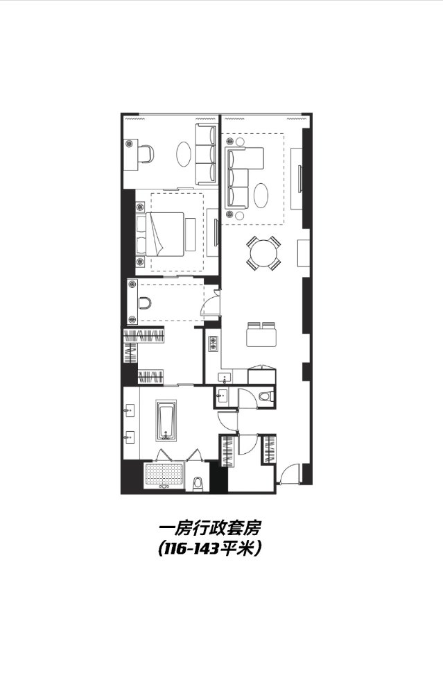 Standard 1-bdr Executive Ascott Riverside Garden Beijing(10)