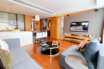 Standard 1-bdr Premier Ascott Raffle City Beijing(2)