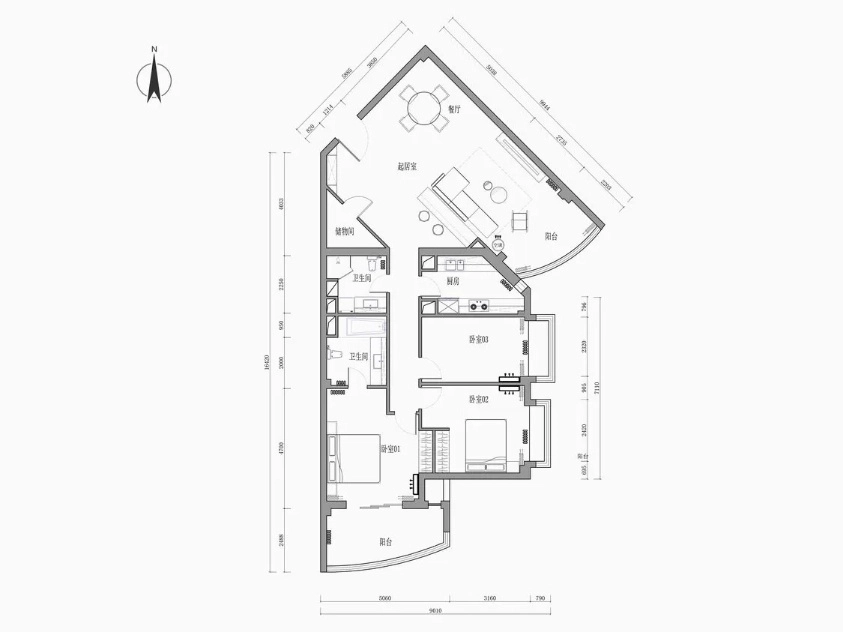纽约豪园1号12H室(14)