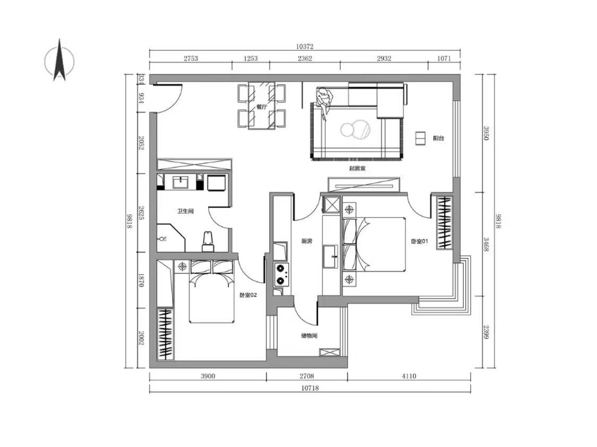 丽水嘉园1号1402室(9)