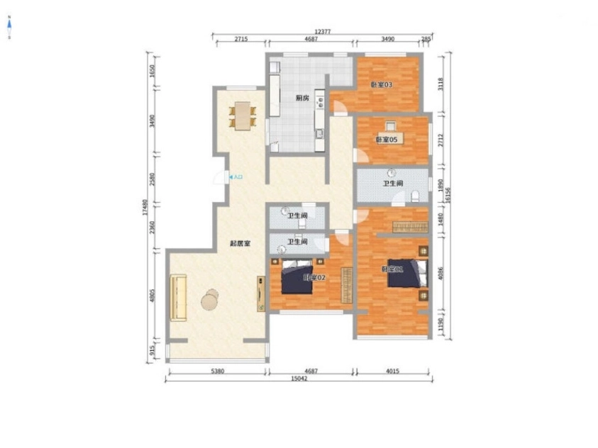 泛海国际碧海园3号1单元1701室(13)