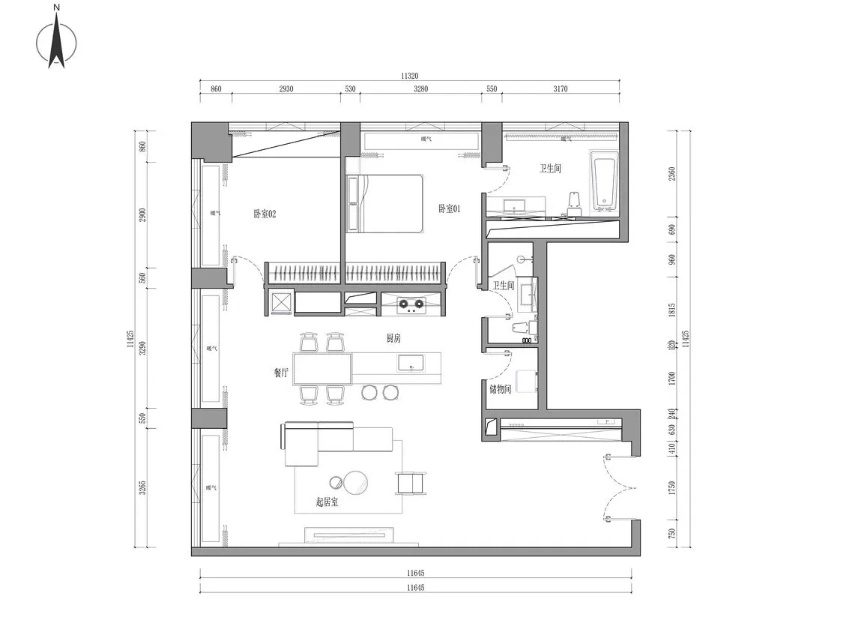 建外SOHO西区14号2006室(14)