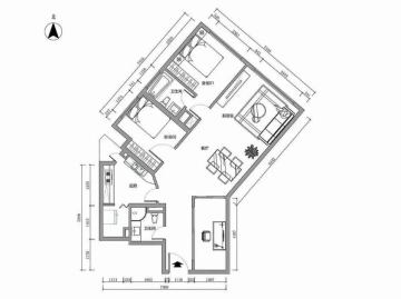阳光100国际公寓A座2710室(13)