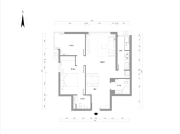 富力城B区西区5号307室(16)