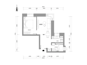 万达广场公寓5号501室(11)